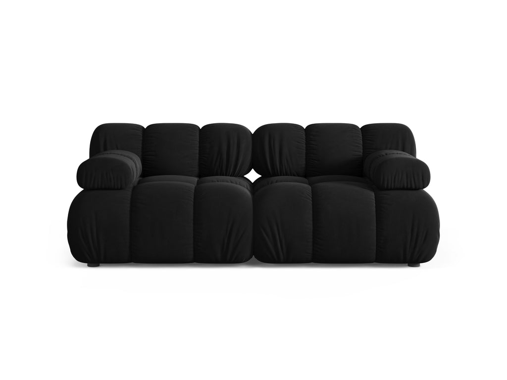 Bellis Divano componibile 2 Posti Bluvel - Nero