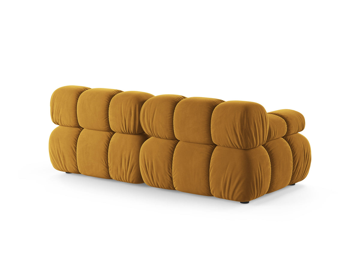 Bellis Divano componibile 2 Posti Bluvel - Giallo