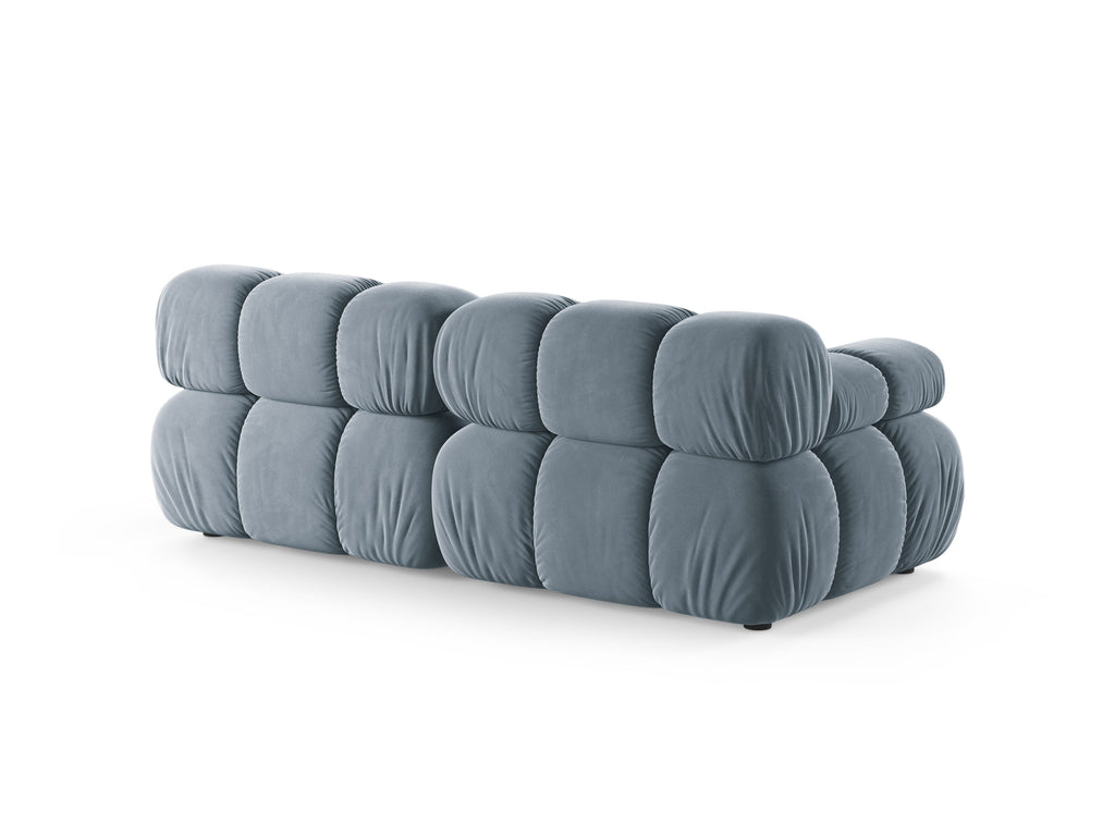 Bellis Divano componibile 2 Posti Bluvel - Azzurro