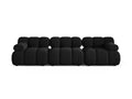Bellis Divano componibile 3 Posti Bluvel - Nero
