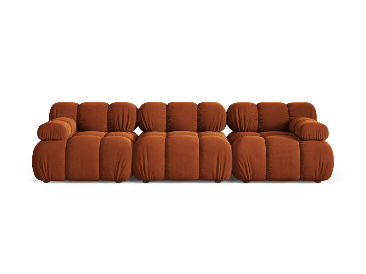 Bellis Divano componibile 3 Posti Bluvel - Terracotta
