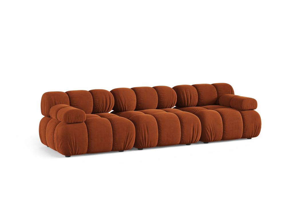 Bellis Divano componibile 3 Posti Bluvel - Terracotta