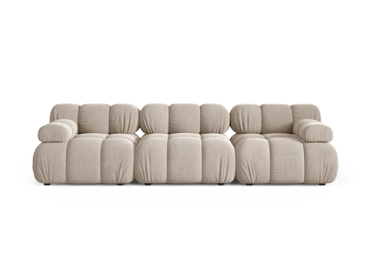 Bellis Divano componibile 3 Posti Bluvel - Beige scuro