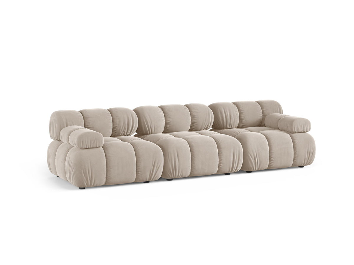Bellis Divano componibile 3 Posti Bluvel - Beige scuro