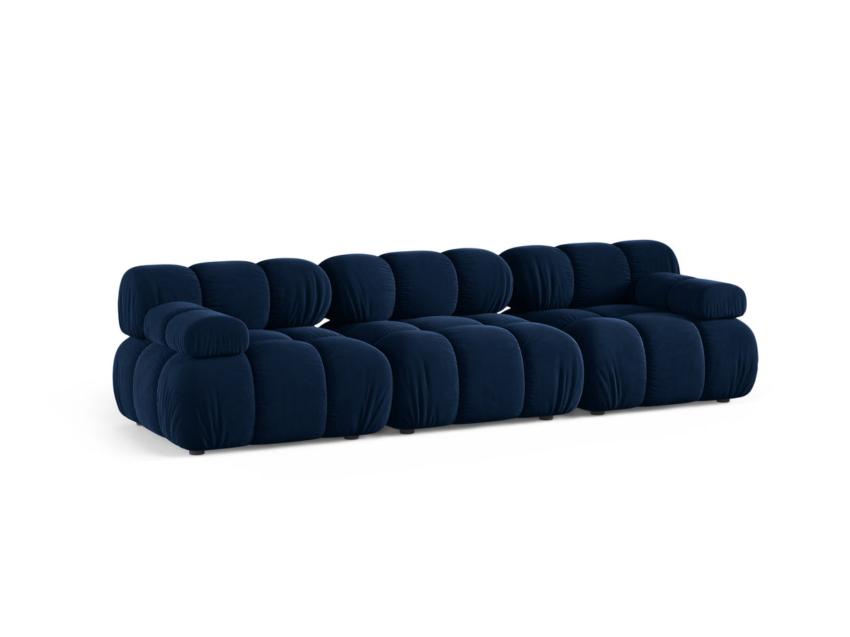 Bellis Divano componibile 3 Posti Bluvel - Blu reale