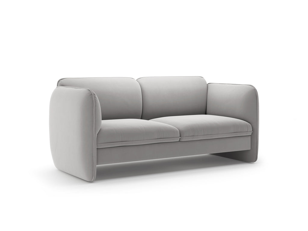 Georgia Divano 2 Posti Magic Velvet - Grigio chiaro