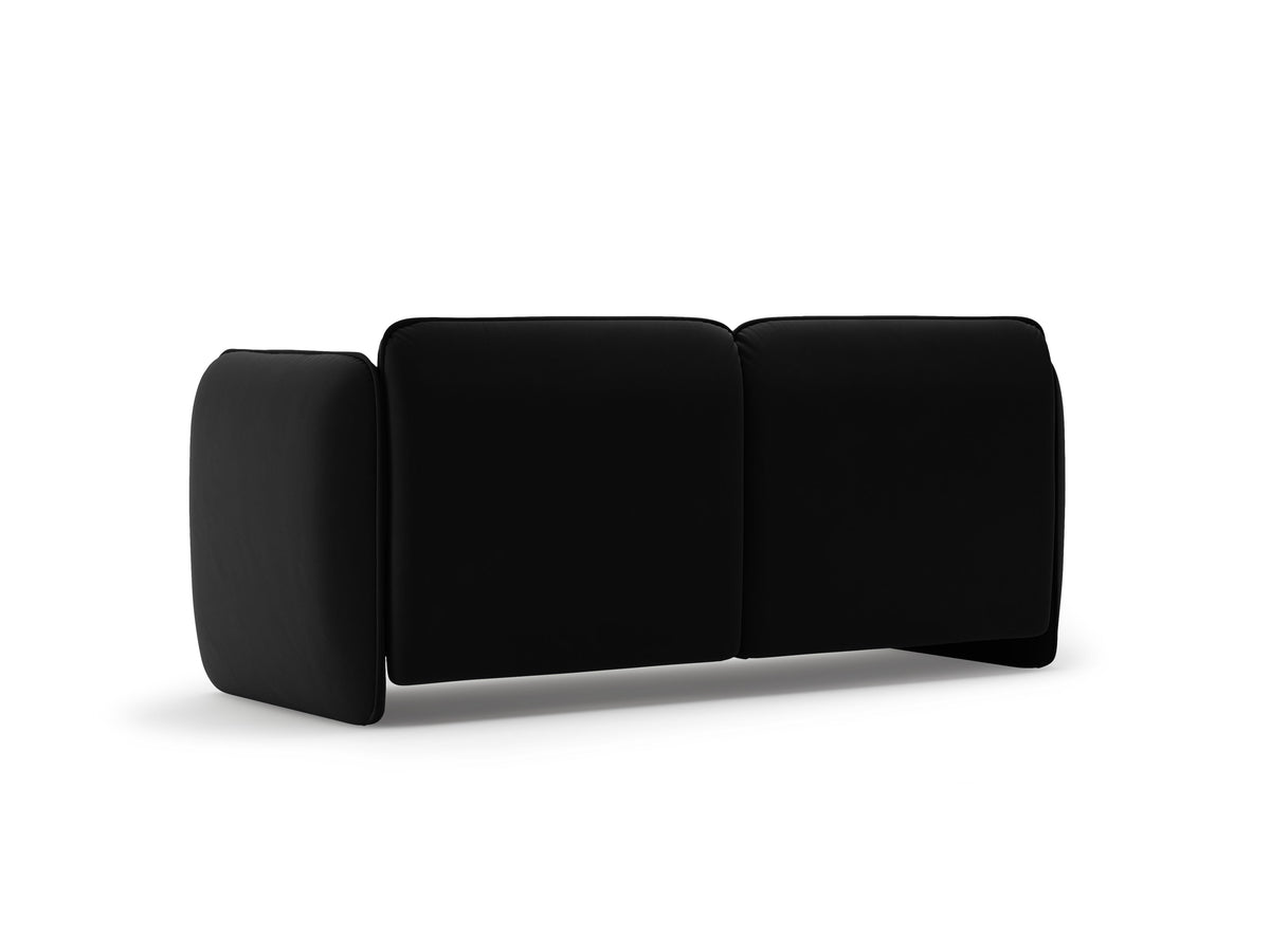 Georgia Divano 2 Posti Magic Velvet - Nero