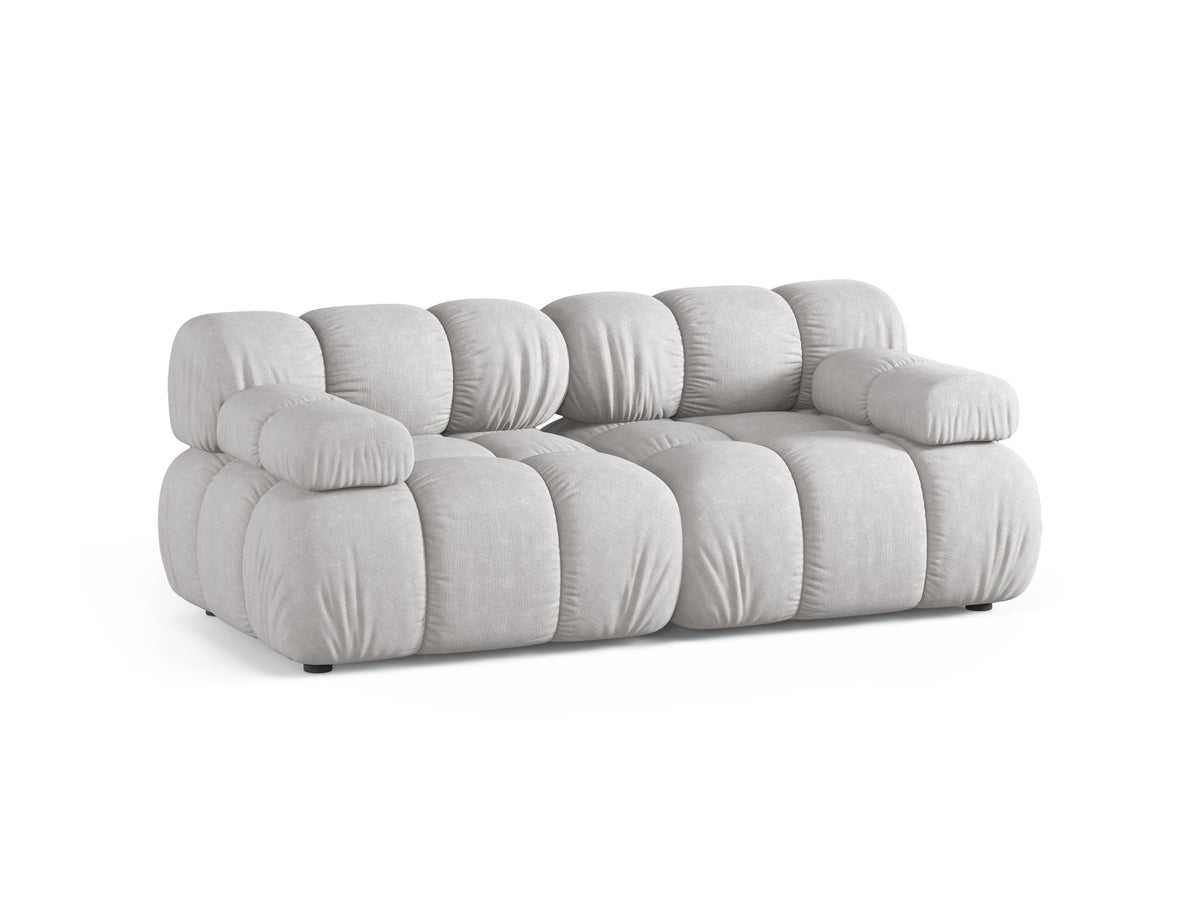 Bellis Divano componibile 2 Posti Liberty - Grigio chiaro