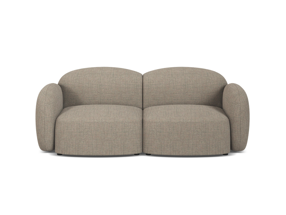Blair Divano 2 Posti Baltimore - Melange marrone grigio