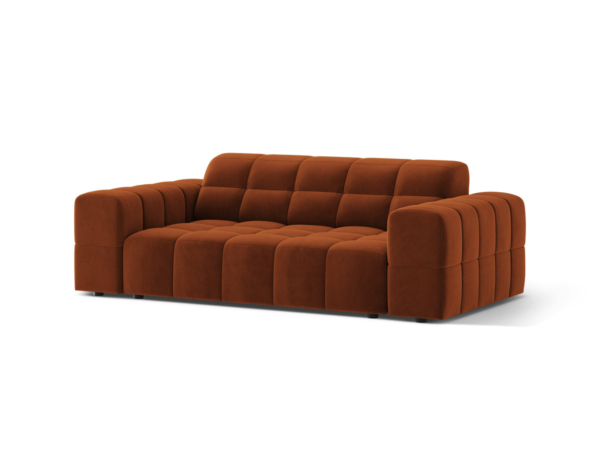 Jennifer Divano 2 Posti Bluvel - Terracotta