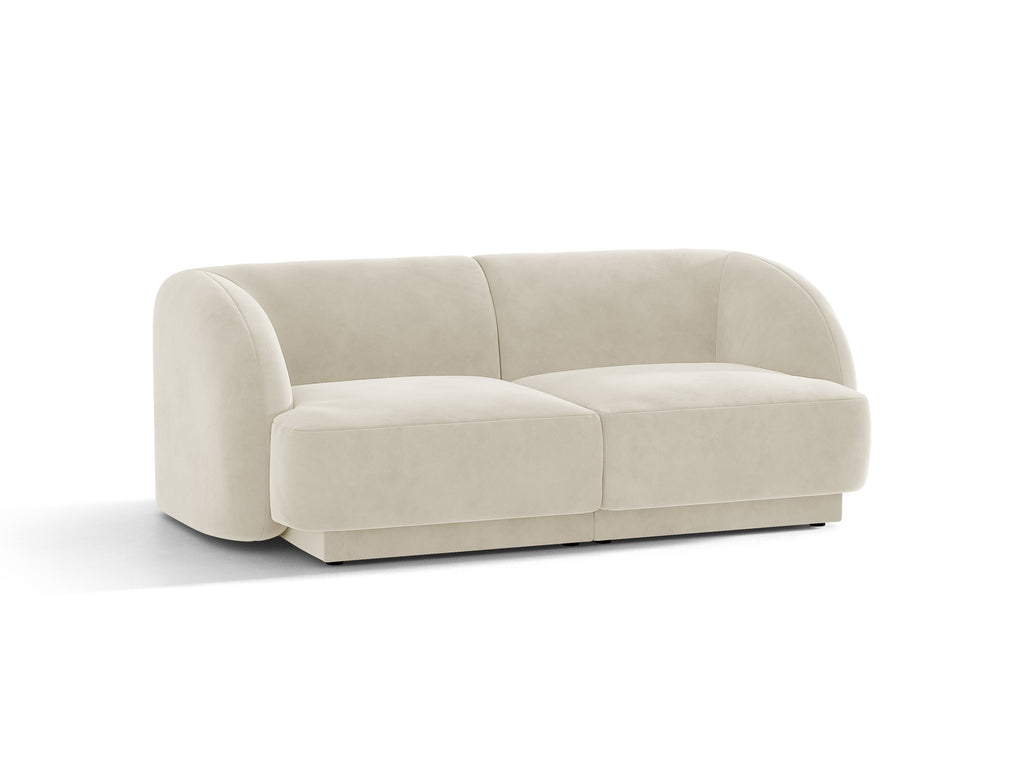 Miley Divano 2 Posti Bluvel - Beige chiaro