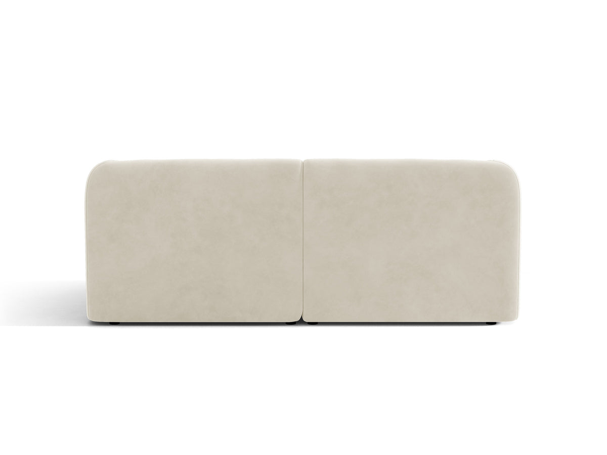 Miley Divano 2 Posti Bluvel - Beige chiaro