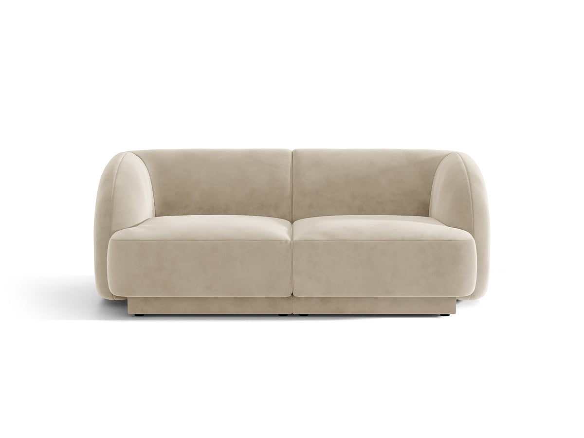 Miley Divano 2 Posti Bluvel - Beige scuro