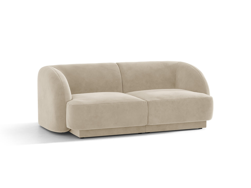 Miley Divano 2 Posti Bluvel - Beige scuro