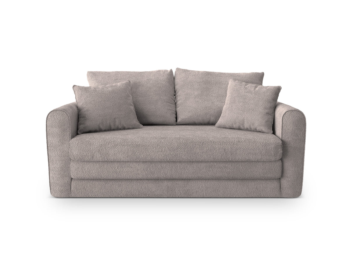 Lido Divano letto 2 Posti CORAL - Grigio caldo