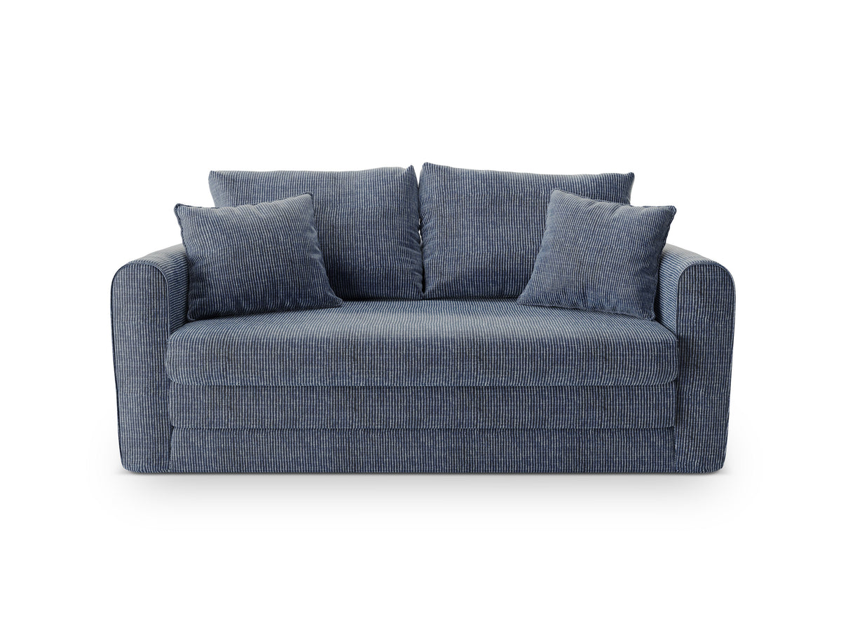 Lido Divano letto 2 Posti Baltimore - Blu melange