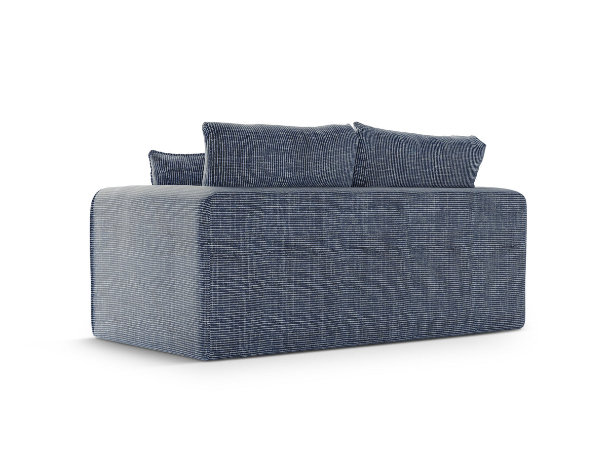 Lido Divano letto 2 Posti Baltimore - Blu melange