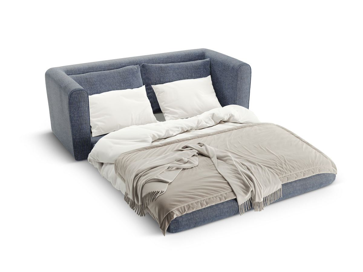 Lido Divano letto 2 Posti Baltimore - Blu melange