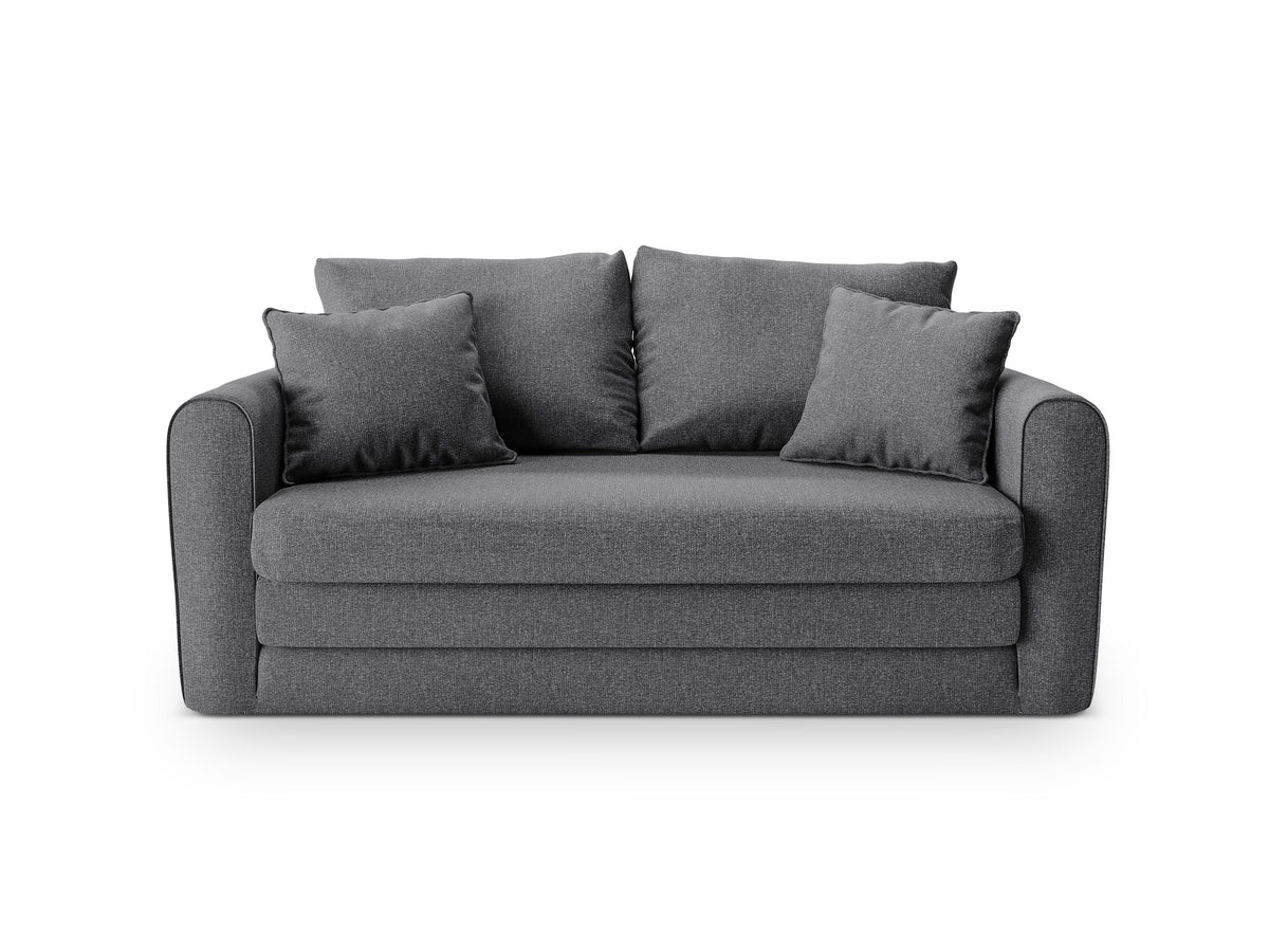Lido Divano letto 2 Posti Solid - Grigio scuro