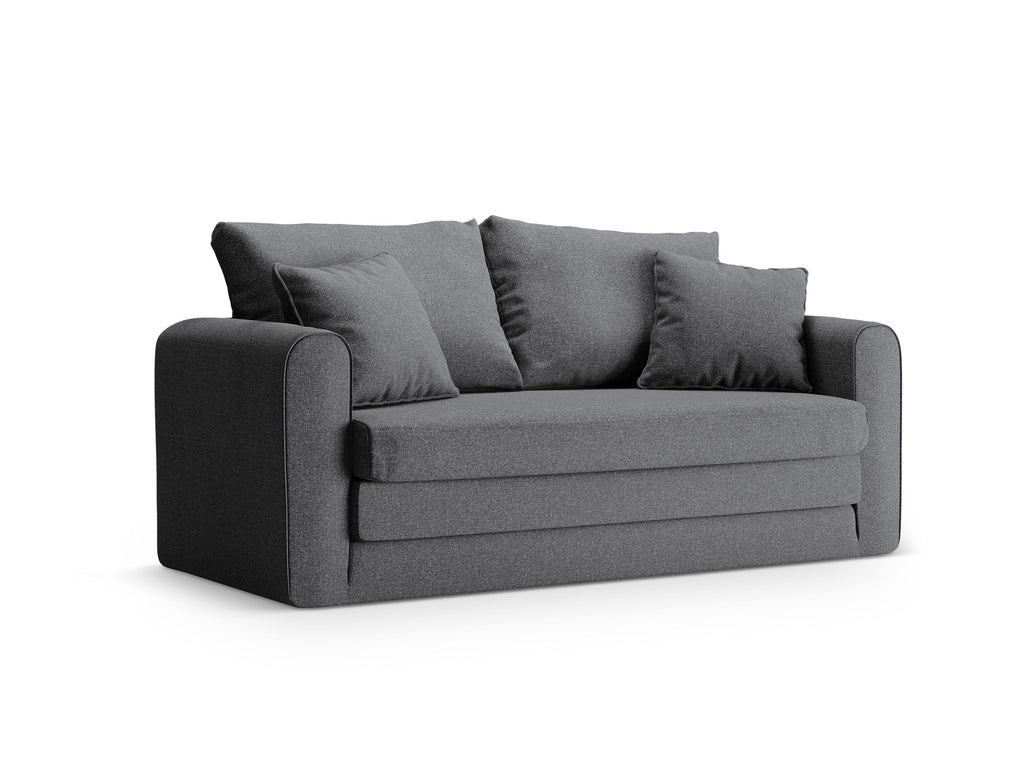 Lido Divano letto 2 Posti Solid - Grigio scuro