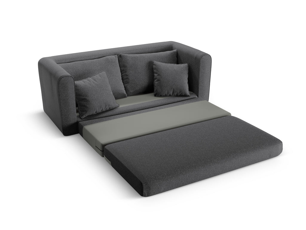 Lido Divano letto 2 Posti Solid - Grigio scuro