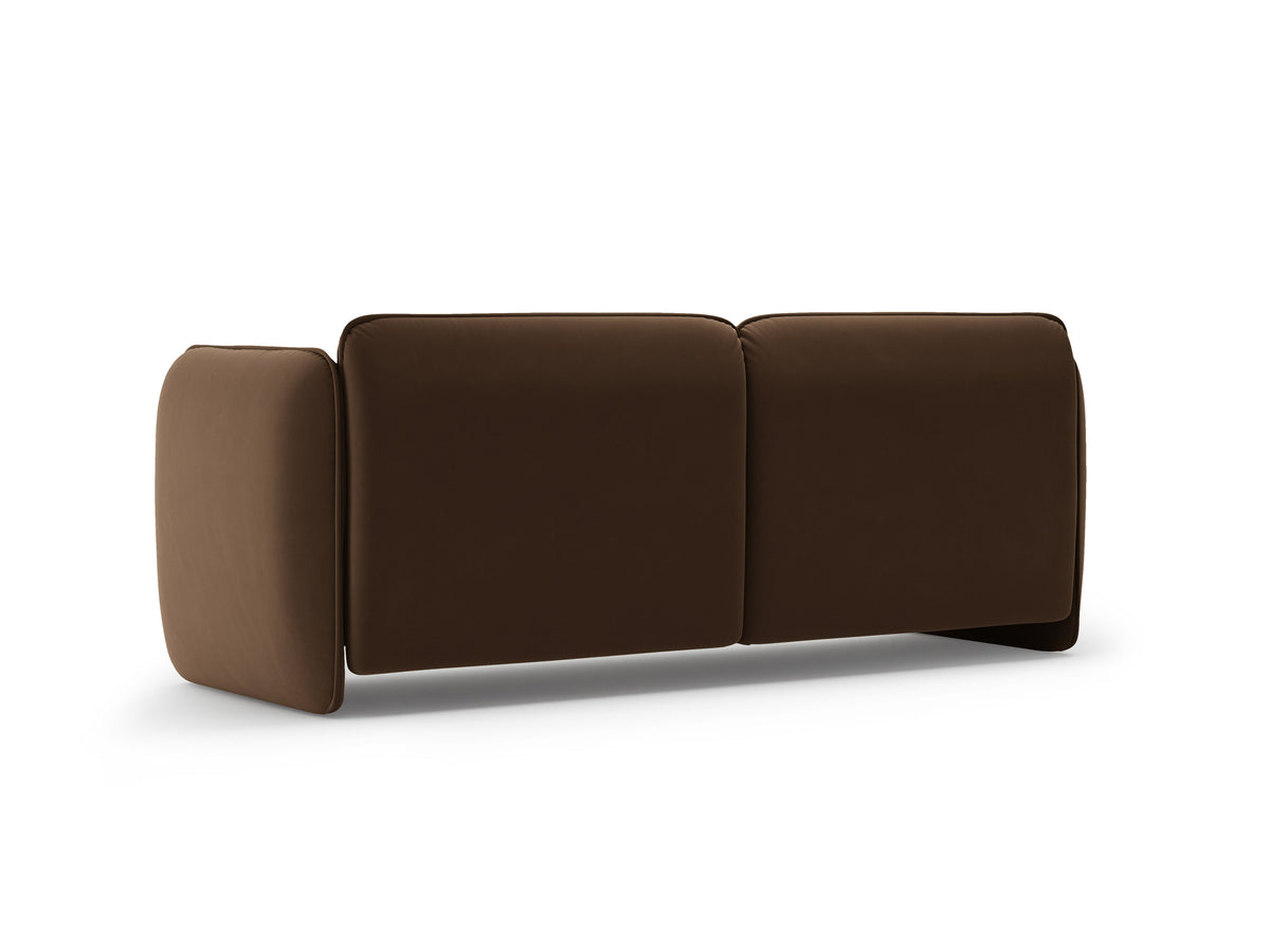 Georgia Divano 3 Posti Magic Velvet - Cioccolato