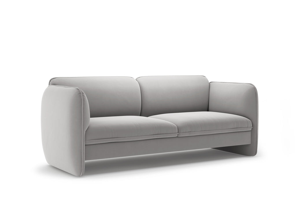 Georgia Divano 3 Posti Magic Velvet - Grigio chiaro