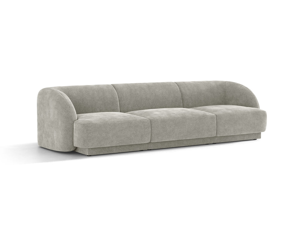 Miley Divano 3 Posti – Haga - Grigio chiaro