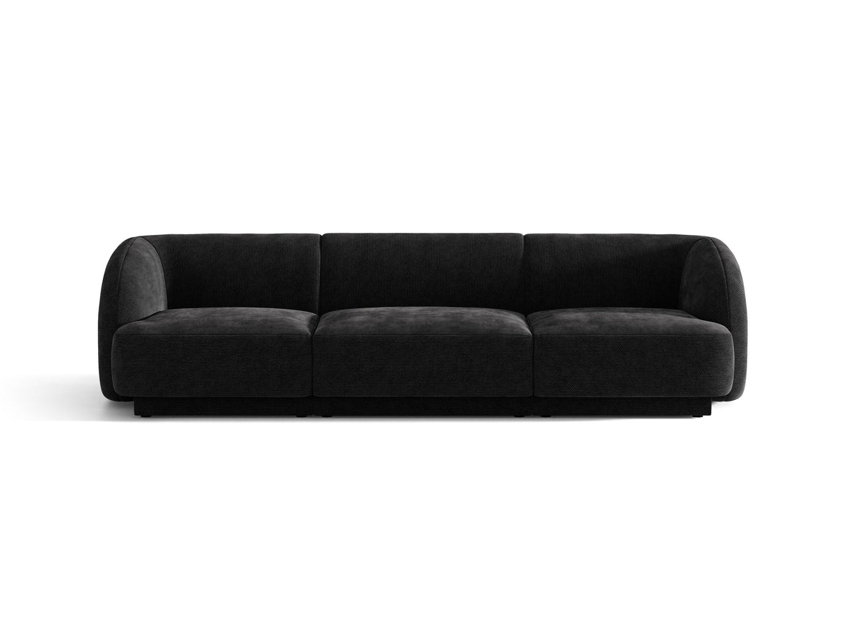 Miley Divano 3 Posti – Haga - Nero
