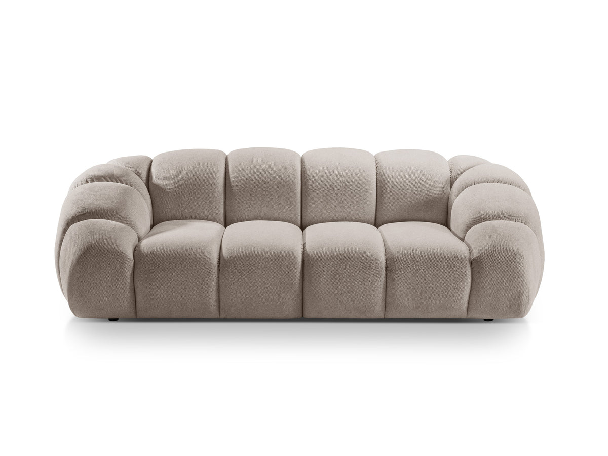 Diana Divano 3 Posti Bubble - Beige scuro