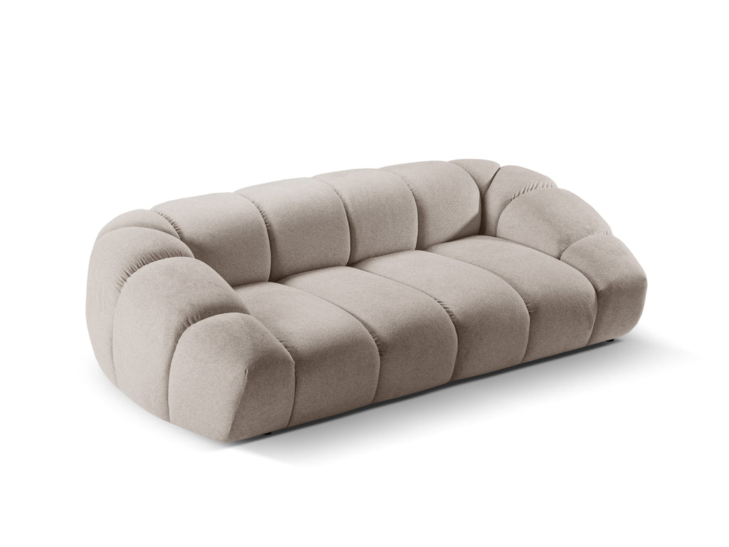 Diana Divano 3 Posti Bubble - Beige scuro