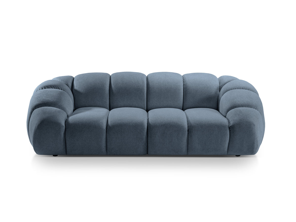 Diana Divano 3 Posti Bubble - Blue jeans