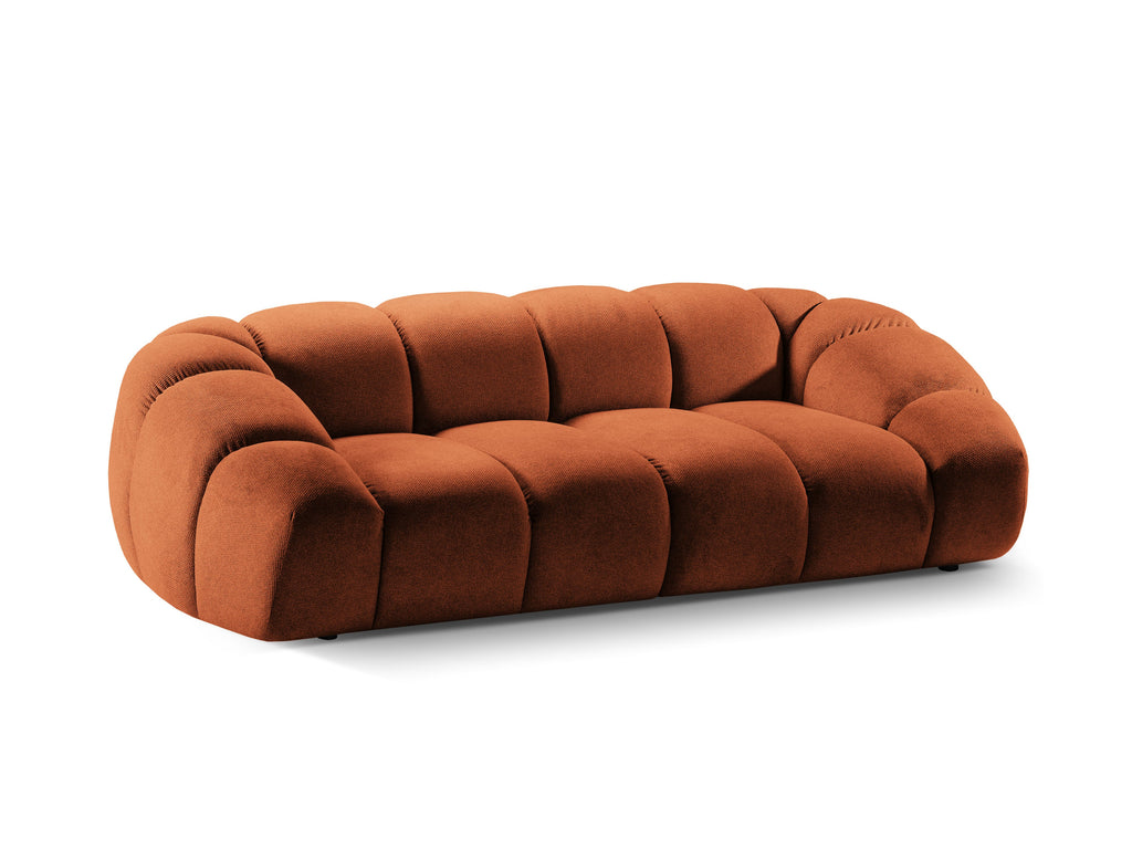 Diana Divano 3 Posti Bubble - Terracotta