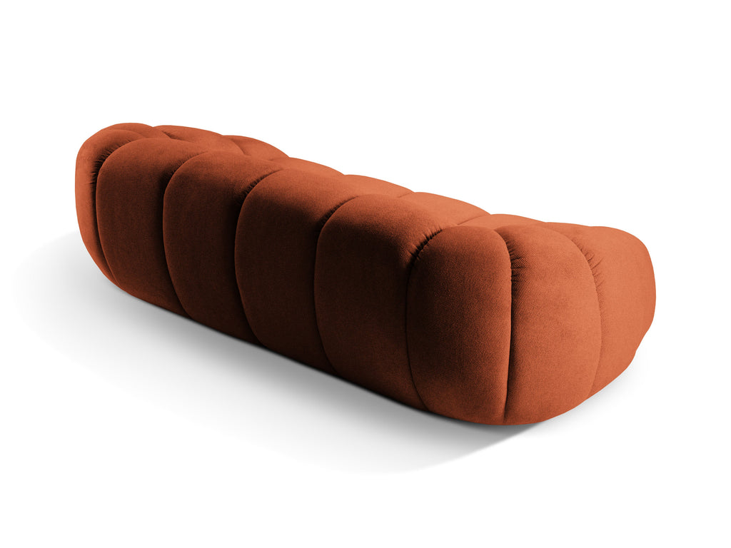 Diana Divano 3 Posti Bubble - Terracotta