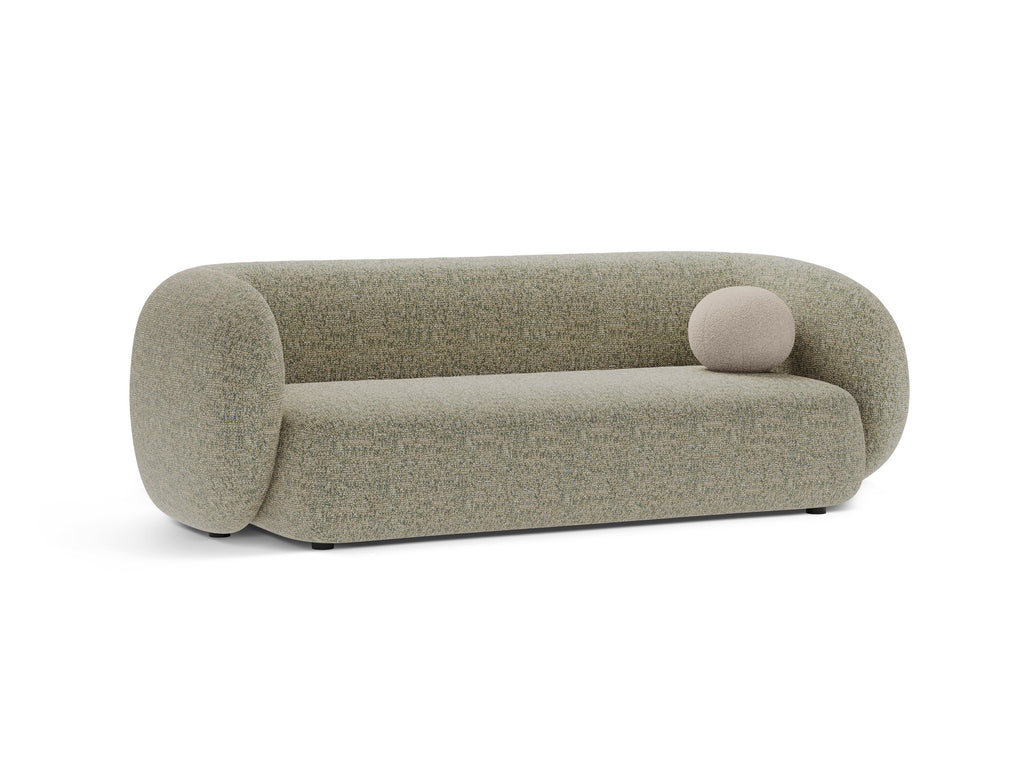 Kate Divano componibile 3 Posti Puente - Moss green melange