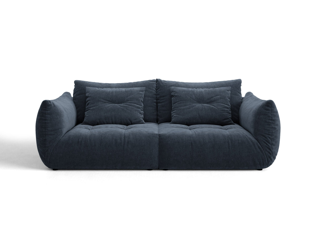 Bloom Divano componibile 3 Posti Wind - Blu navy