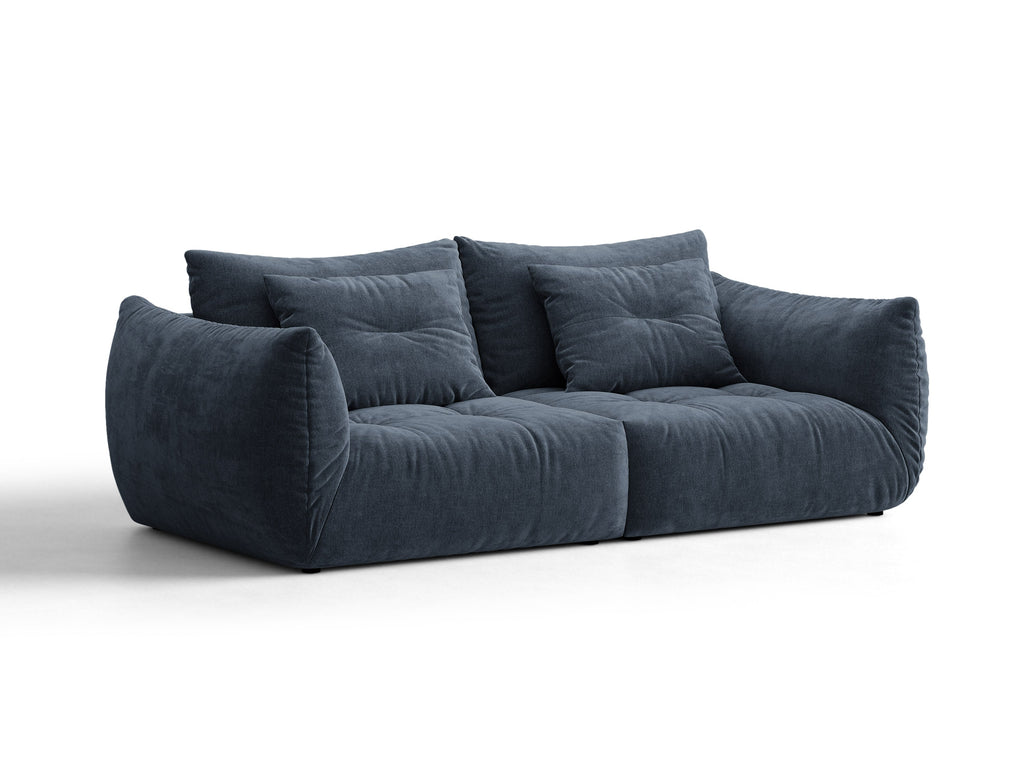 Bloom Divano componibile 3 Posti Wind - Blu navy