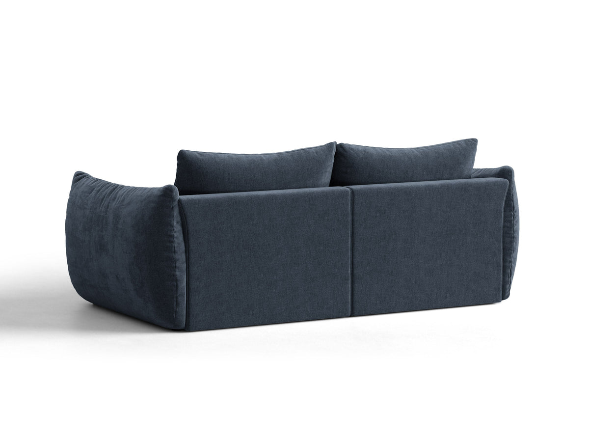 Bloom Divano componibile 3 Posti Wind - Blu navy