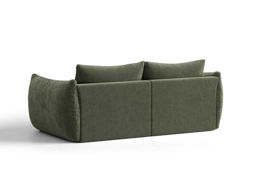 Bloom Divano componibile 3 Posti Wind - Moss verde