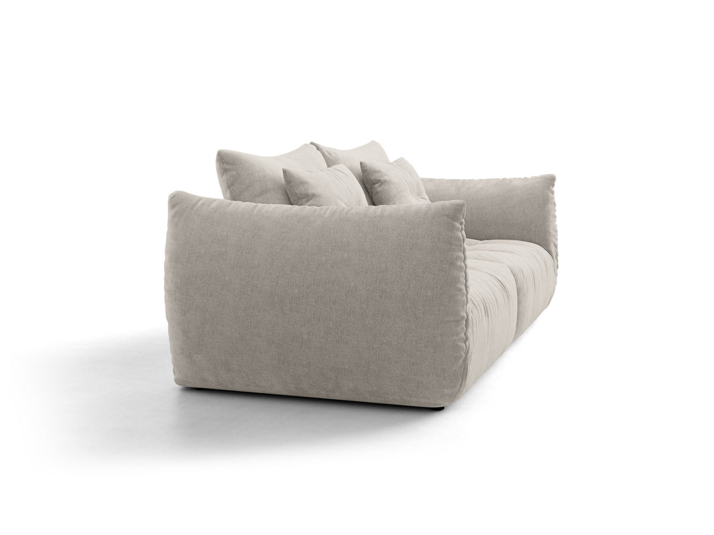 Bloom Divano componibile 3 Posti Wind - Grigio chiaro