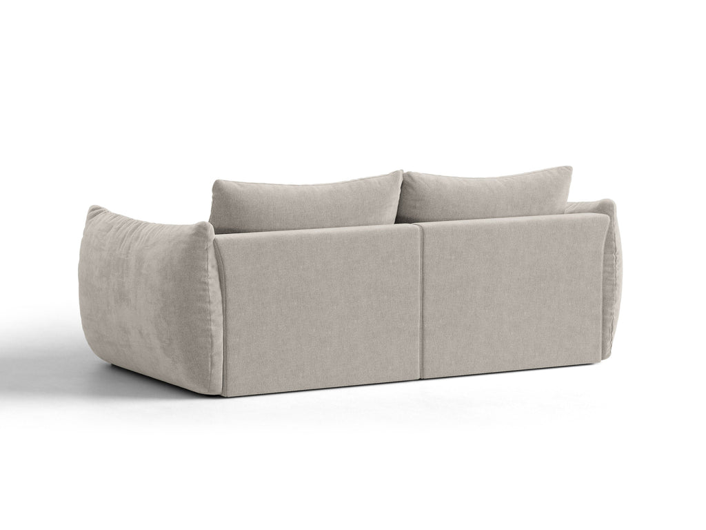 Bloom Divano componibile 3 Posti Wind - Grigio chiaro