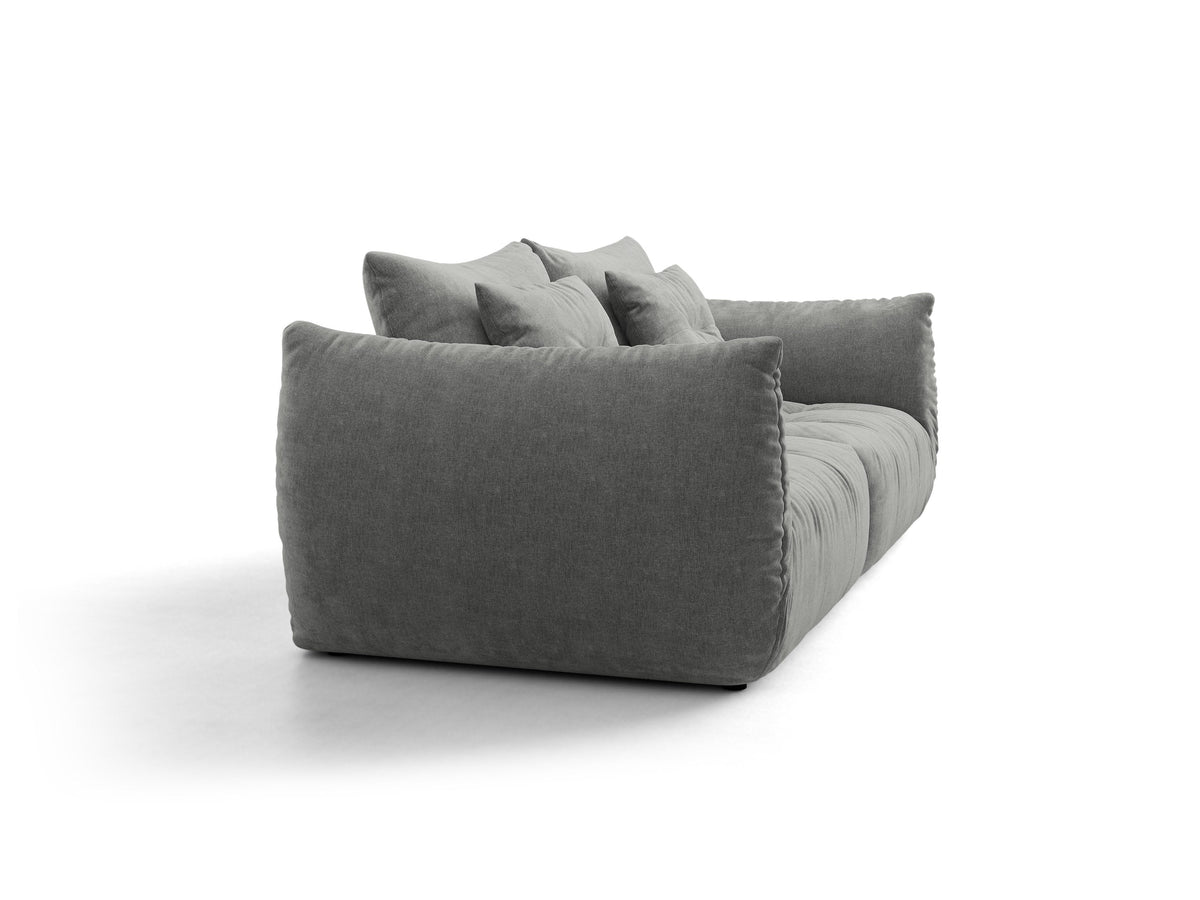Bloom Divano componibile 3 Posti Wind - Grigio scuro