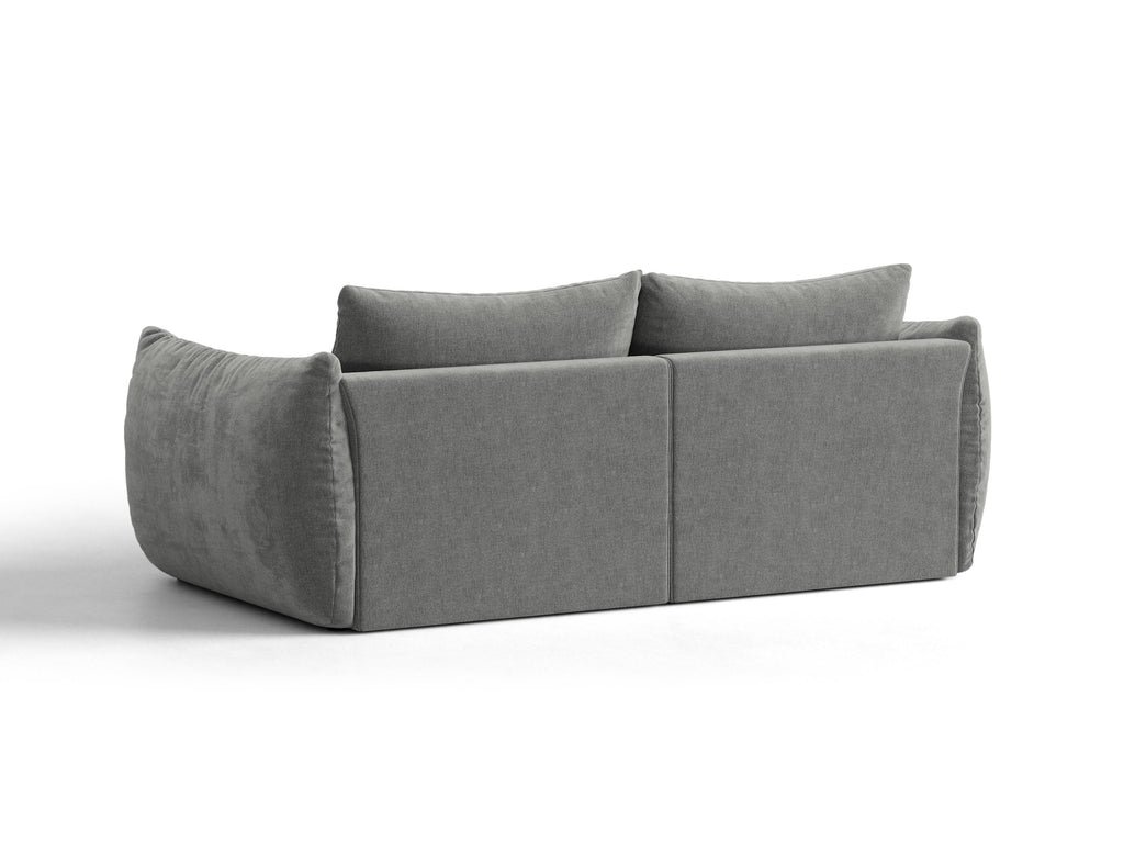 Bloom Divano componibile 3 Posti Wind - Grigio scuro