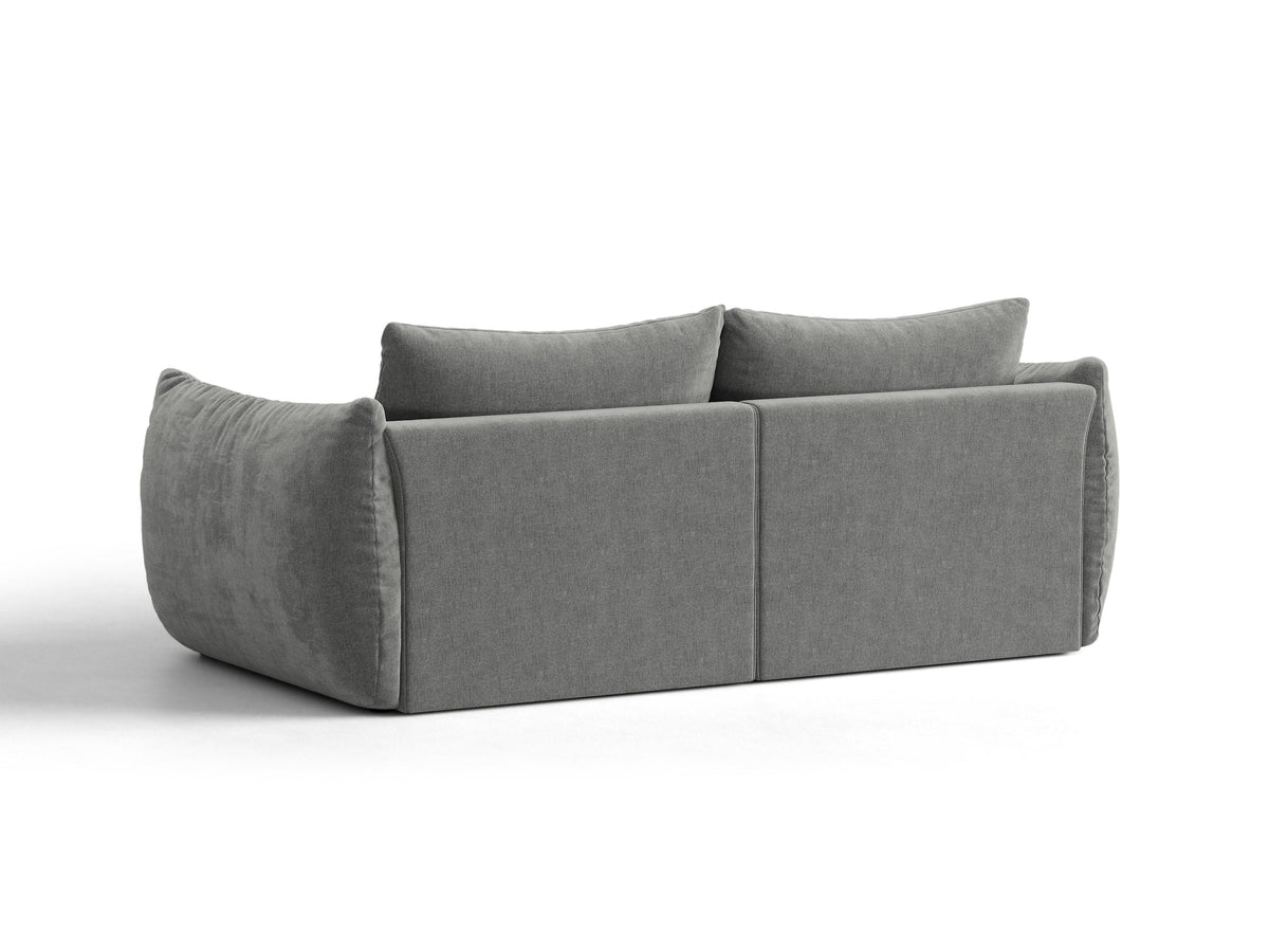 Bloom Divano componibile 3 Posti Wind - Grigio scuro