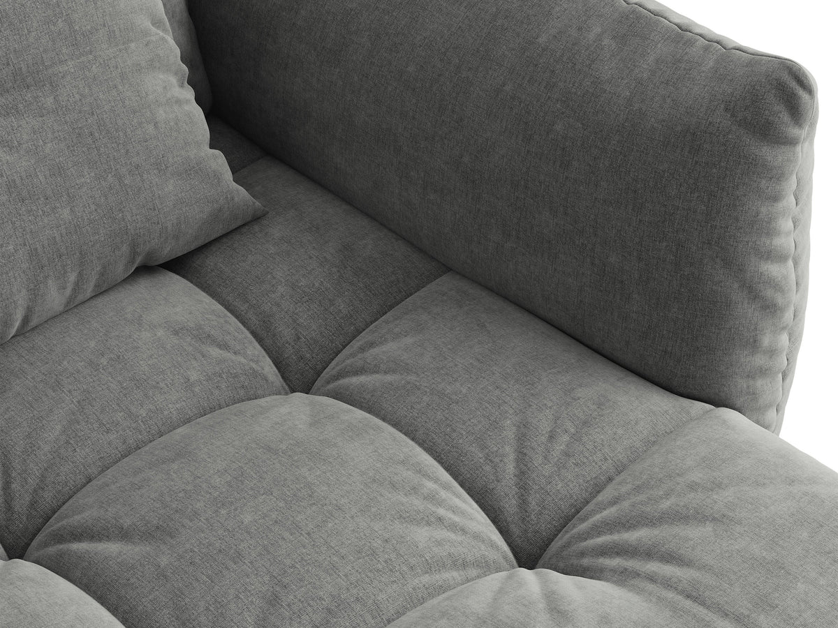Bloom Divano componibile 3 Posti Wind - Grigio scuro