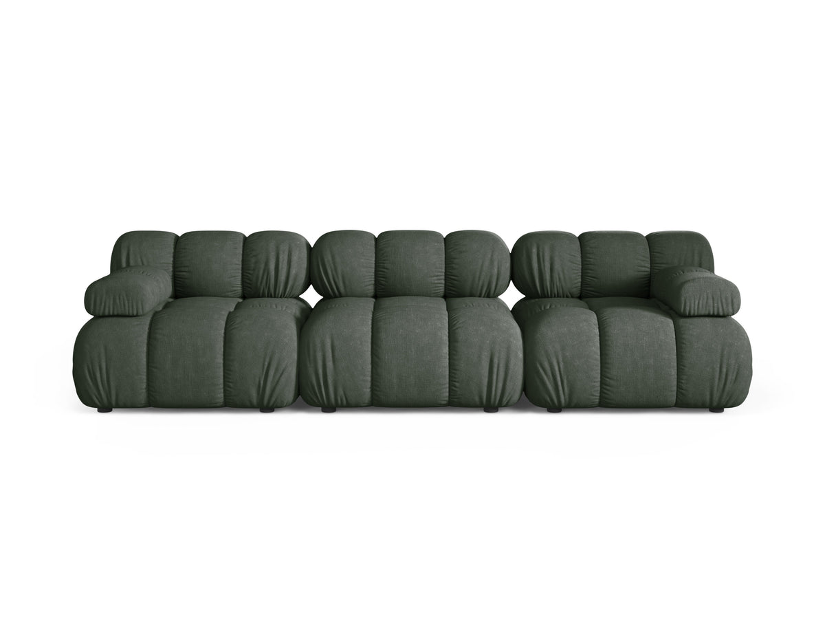 Bellis Divano componibile 3 Posti Liberty - Moss verde
