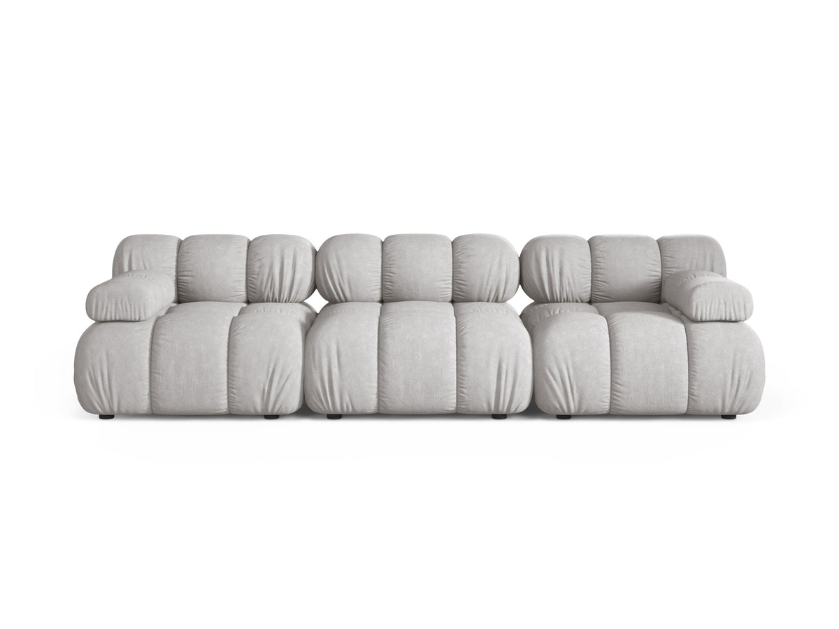 Bellis Divano componibile 3 Posti Liberty - Grigio chiaro