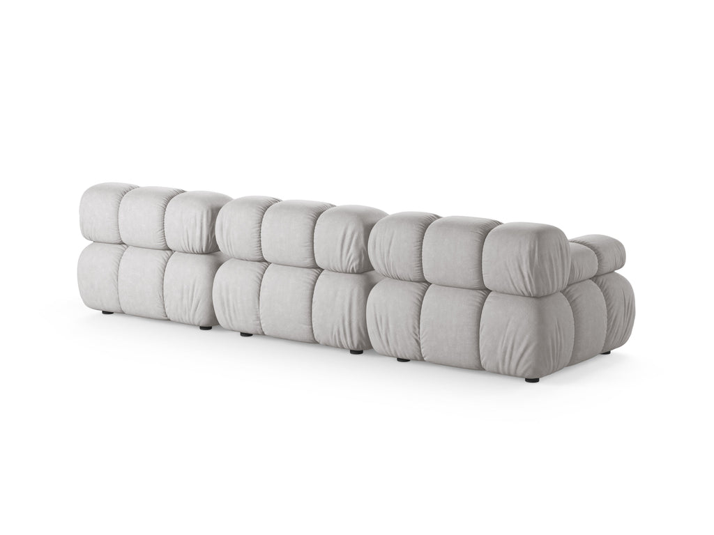 Bellis Divano componibile 3 Posti Liberty - Grigio chiaro