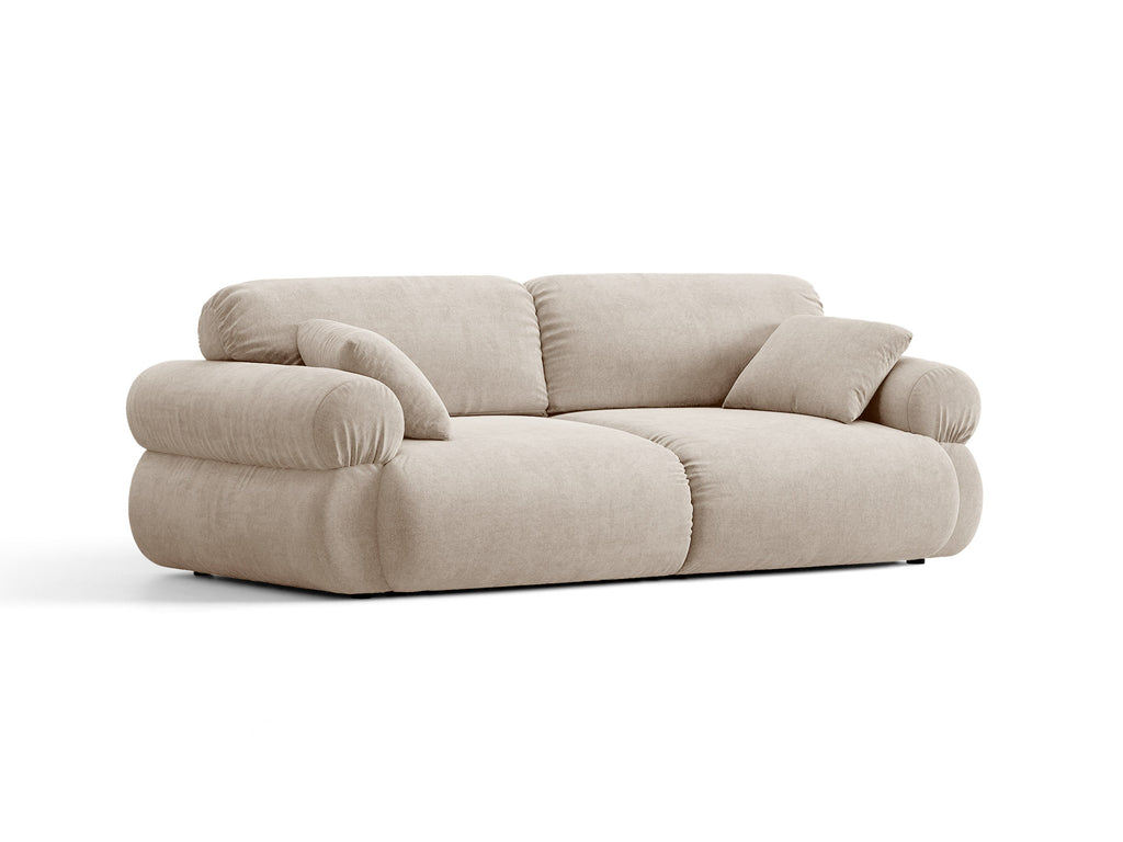 Ophelia Sofa in Velluto 3 Posti Liberty - Beige