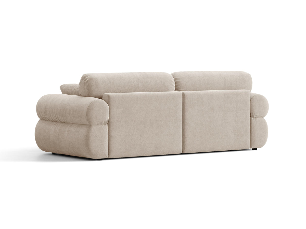 Ophelia Sofa in Velluto 3 Posti Liberty - Beige